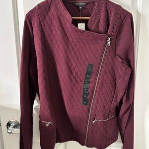 Banana Republic Quilted Side Zip Jacket XL